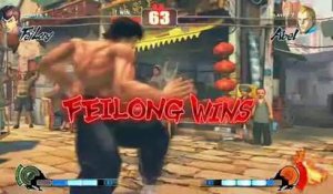 Street Fighter IV - FeiLong vs Abel
