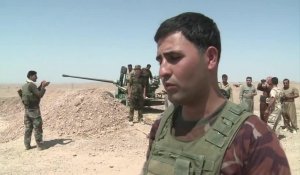 Irak: les peshmergas combattent l'Etat islamique à Jalawla