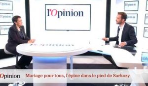 Mariage pour tous : l'épine dans le pied de Nicolas Sarkozy