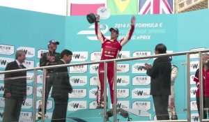 Formule E: le Brésilien di Grassi remporte le 1er e-prix