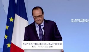 Hollande refuse toute coopération avec Assad