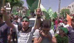 Hébron: manifestation de soutien aux habitants de Gaza