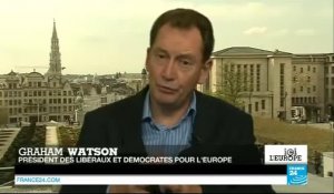 Graham Watson, président du Parti des Libéraux et Démocrates pour l'Europe