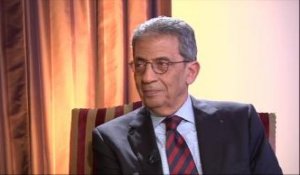 Amr Moussa, candidat à l'élection présidentielle égyptienne