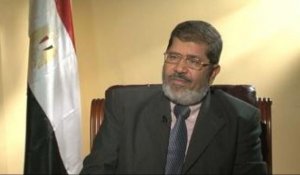 Mohammed Morsi, le Président du parti égyptien "Liberté et Justice"