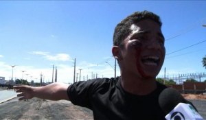 Brésil: affrontements entre manifestants et policiers