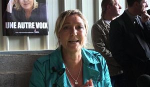 Marine Le Pen annonce "cinq fois plus d'adhésions au FN"