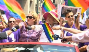 Etats-Unis: la gay pride célèbre la décision de la Cour suprême