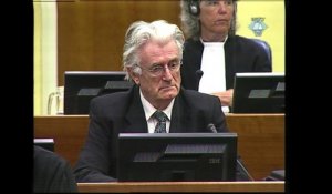 Le TPIY rétablit une charge de génocide contre Karadzic