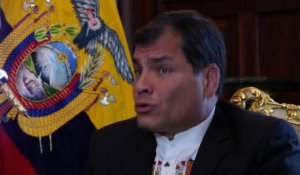 Snowden/Equateur: entretien de Correa à l'AFP