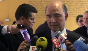 Affaire Cahuzac: Moscovici juge sa mise en cause "indigne"