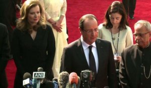 François Hollande en Inde pour une visite de deux jours