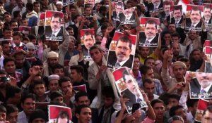 Yémen: manifestation de soutien aux pro-Morsi