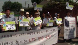 Séoul: manifestation contre le début des manoeuvres avec les USA