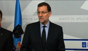 Espagne: Rajoy réagit à l'accident