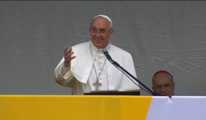 Le pape lance un message contre la corruption