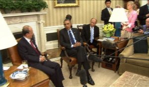 Visite historique du président birman à la Maison Blanche