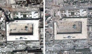 En images : Alep, un champ de ruines selon Amnesty International
