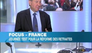 Journée test pour la réforme des retraites