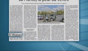 "La France, la peur au ventre" (El Watan)