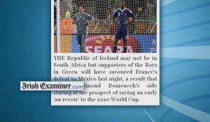 Foot : La France passe la main (presse irlandaise)