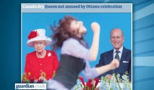 La Reine à Ottawa : "Canada Dry"