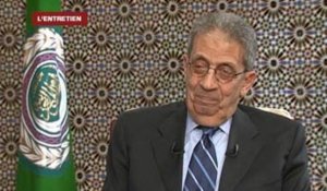 Amr Moussa, Secrétaire général de la Ligue arabe