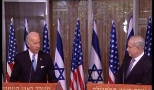 "La colonisation sape la confiance", dit Biden