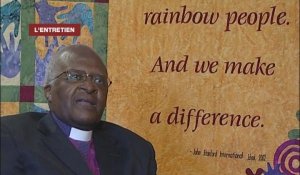 Desmond Tutu, ancien archevêque anglican du Cap en Afrique du Sud