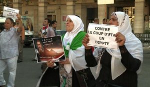 Manifestation d'Egyptiens pro-Morsi à Paris