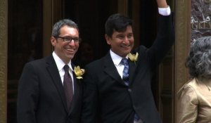 Etats-Unis: la Cour Suprême se penche sur le mariage des homosexuels