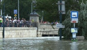 Hongrie: record du Danube à Budapest