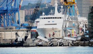 Italie: 3 morts dans l'accident du port de Gênes