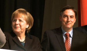 Merkel en campagne pour les élections régionales de Basse-Saxe