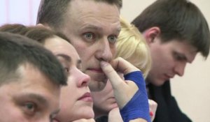 Navalny dénonce un procès pour l'"écarter de la scène politique"