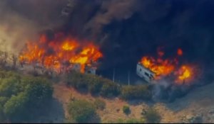 USA: un incendie ravage la Californie près de Los Angeles