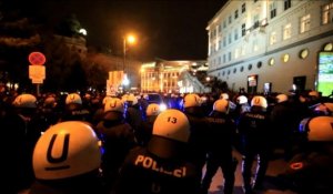 Bal d'extrême droite à Vienne: environ 3.000 contre-manifestants