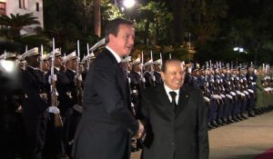 David Cameron à Alger, deux semaines après l'attaque d'In Amenas
