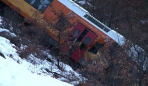 Accident du train des Pignes: quatre blessés hospitalisés