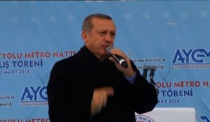 Turquie: Erdogan accuse l'opposition de "terroriser la rue"