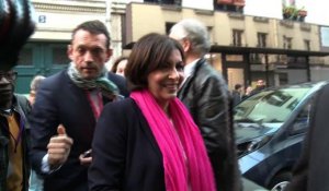 Municipales à Paris: meeting de fin de campagne pour Hidalgo