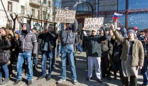 Ukraine : fusillade entre nationalistes et pro-Russes à Kharkiv, deux morts