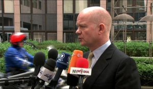 William Hague "très préoccupé" par la situation en Centrafrique
