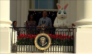 Pâques: chasse aux oeufs avec Obama à la Maison Blanche