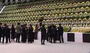 Corée du Sud: cérémonie d'hommage aux victimes du ferry naufragé