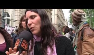 Carte scolaire : Manifestation des parents d'élèves (Nîmes)