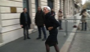 Arbitrage Tapie: C. Lagarde à la CJR face à S. Richard