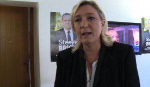 Marine Le Pen: "L'abstention c'est l'aide aux sortants"