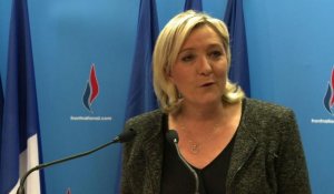 Le FN, "une grande force locale", pour Marine Le Pen