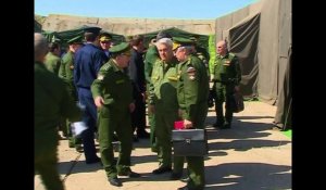 Le ministre russe de la Défense inspecte la Crimée
